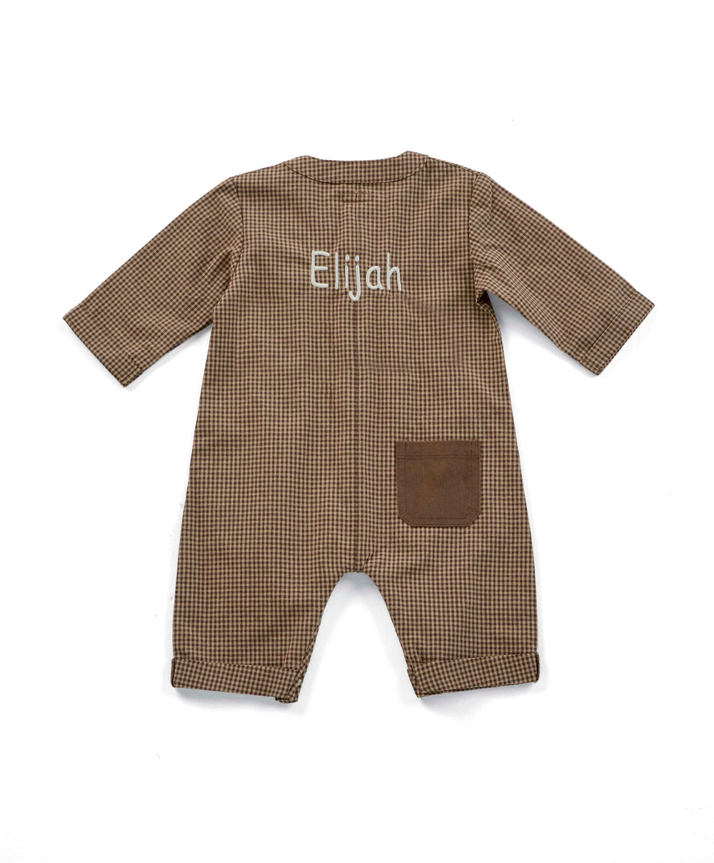 Mamas &amp; Papas Rompers Gingham Romper