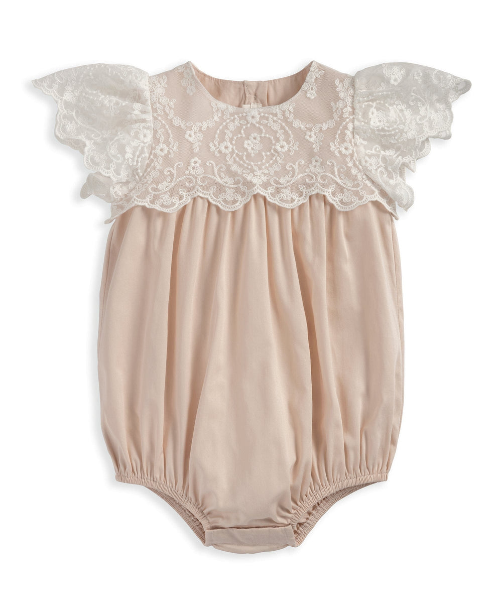 Mamas &amp; Papas Rompers Lace Bodice Romper