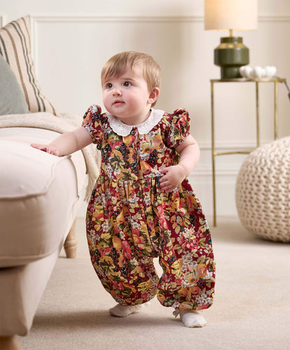 Mamas & Papas Rompers Laura Ashley Fruit Print Romper