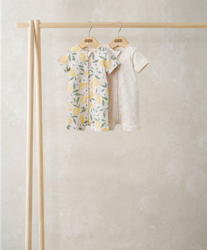 Mamas & Papas Rompers Lemon Rompers (Pack of 3)