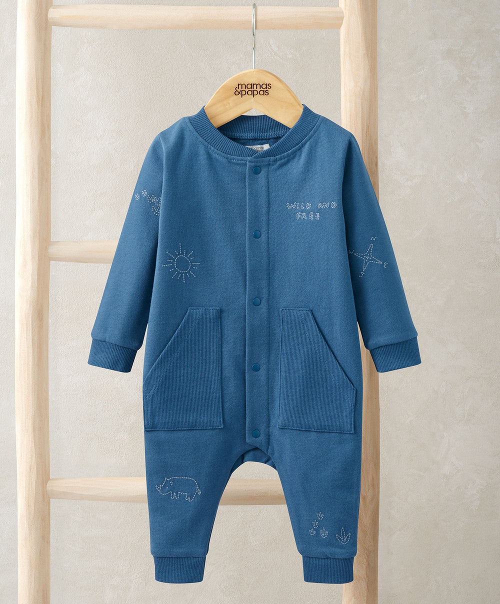 Mamas &amp; Papas Rompers Long-Sleeved Romper