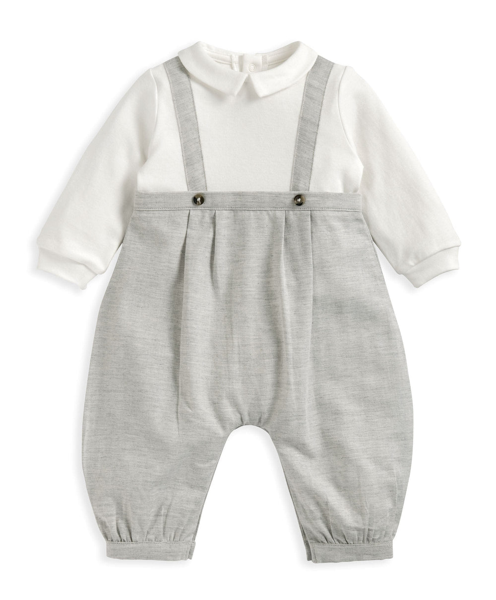 Mamas &amp; Papas Rompers Mock Suit Romper