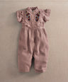 Mamas & Papas Rompers Pink Embroidered Romper