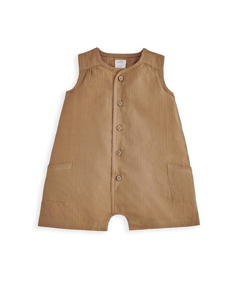 Mamas &amp; Papas Rompers Seersucker Romper