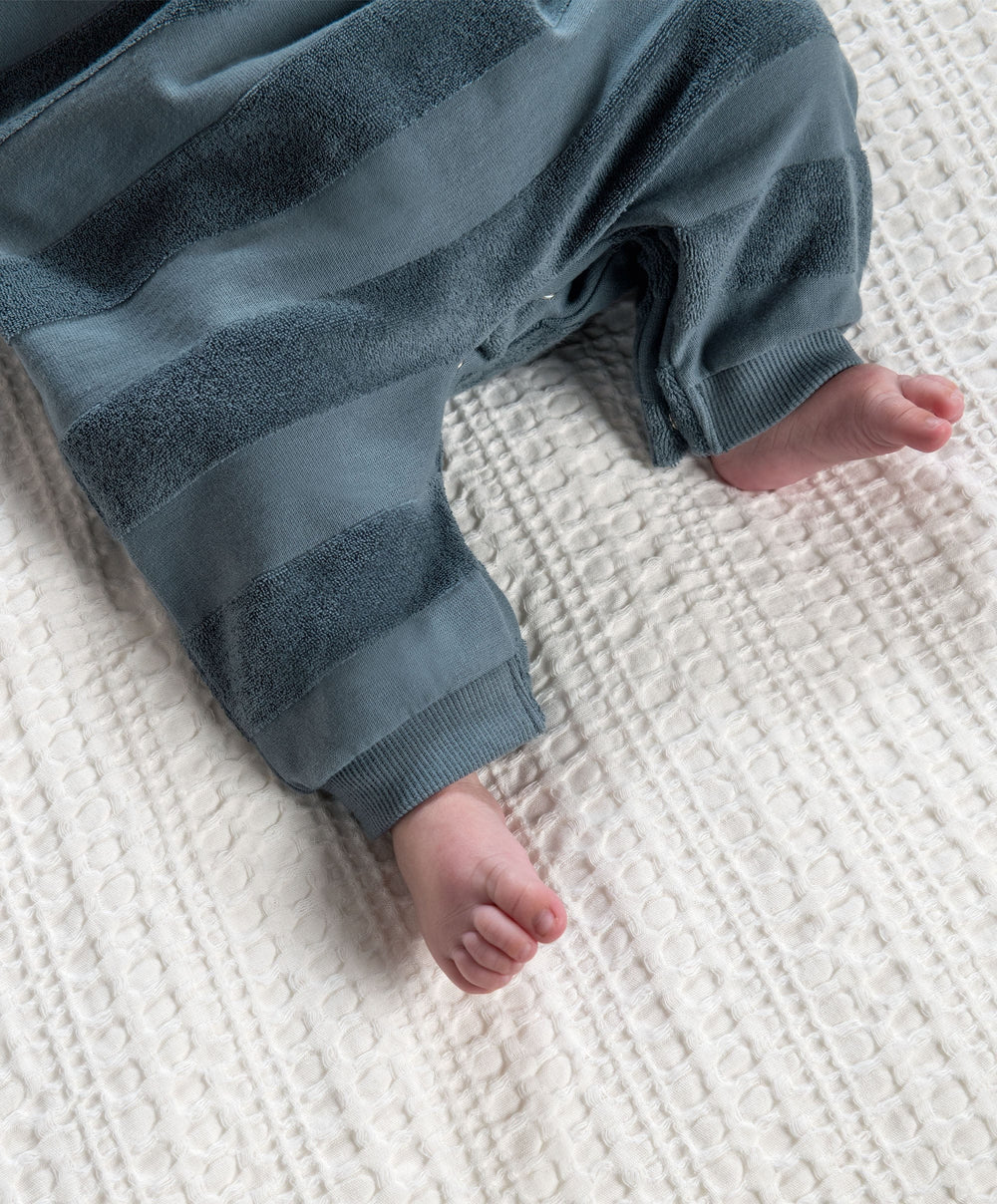 Mamas &amp; Papas Rompers Striped Romper – Blue