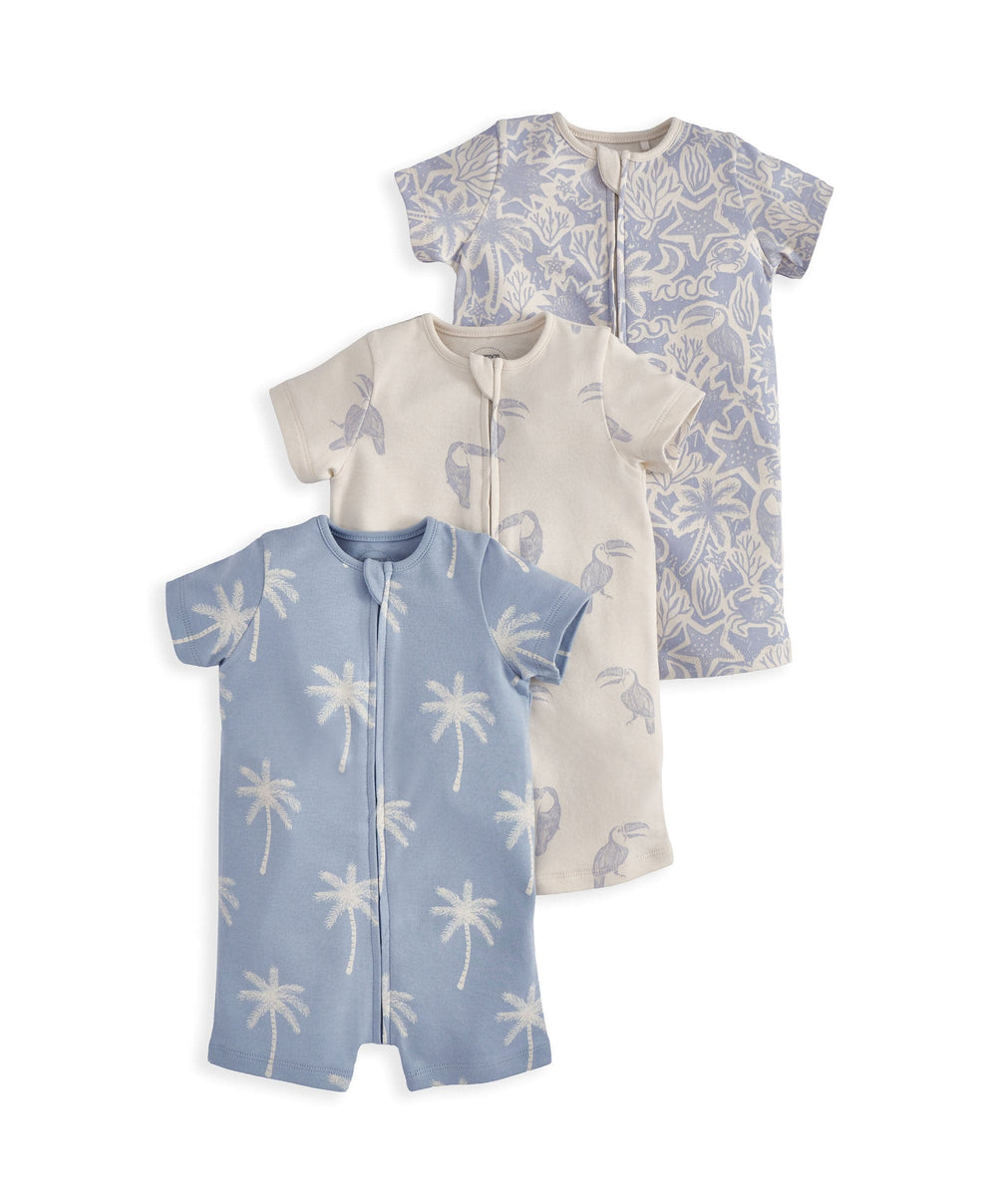 Mamas &amp; Papas Rompers Toucan Rompers (Pack of 3)