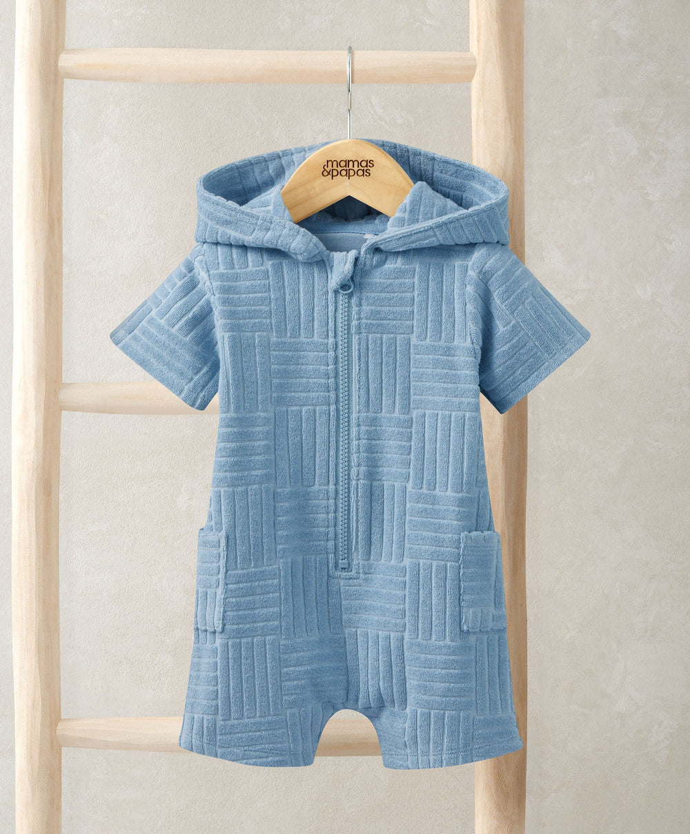 Mamas &amp; Papas Rompers Towelling Romper