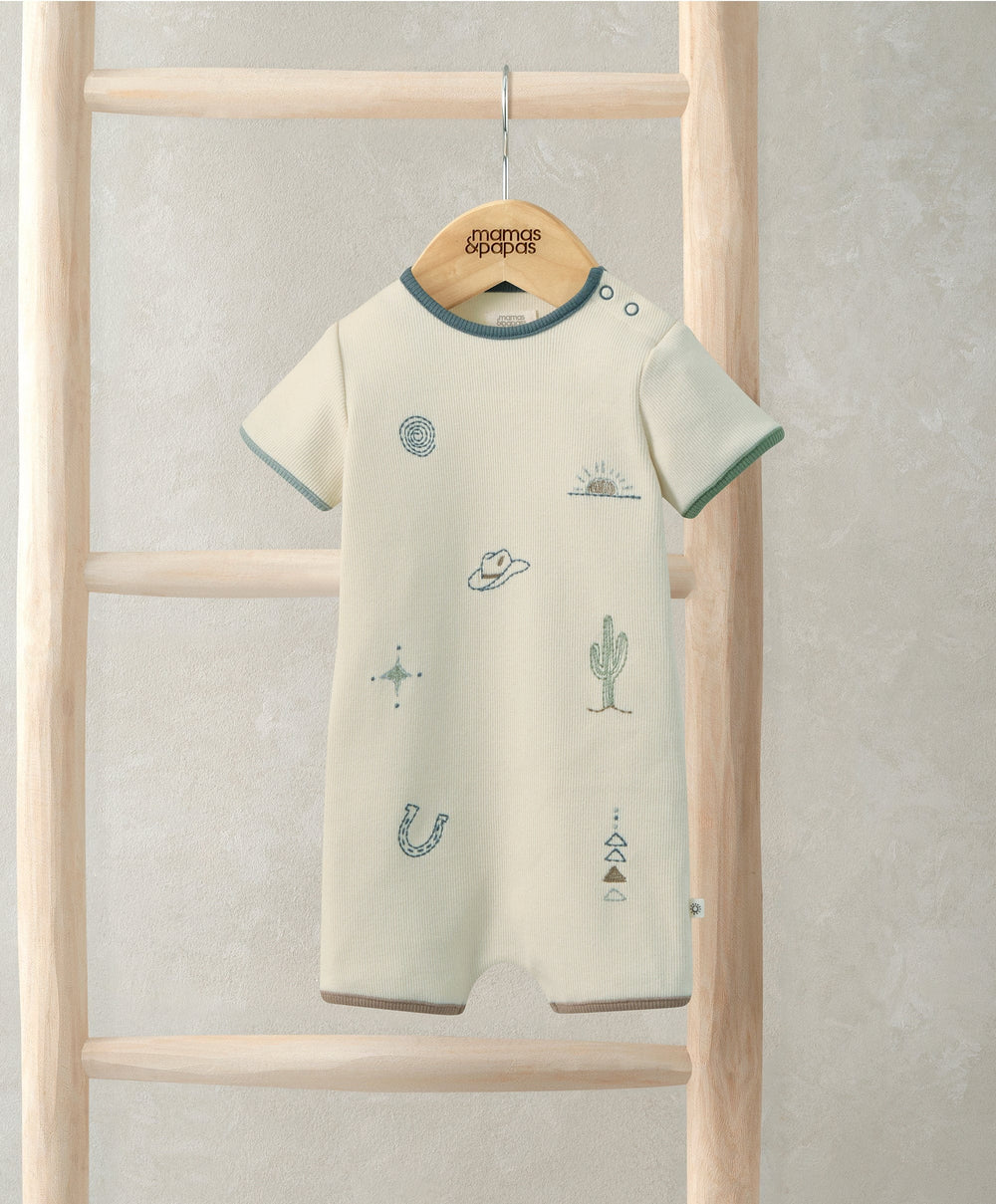 Mamas &amp; Papas Rompers Wild West Shortie Romper