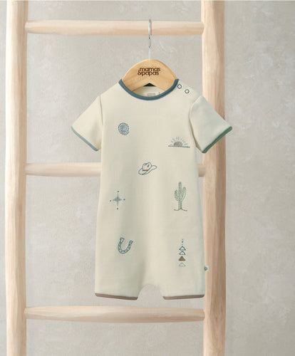 Mamas & Papas Rompers Wild West Shortie Romper