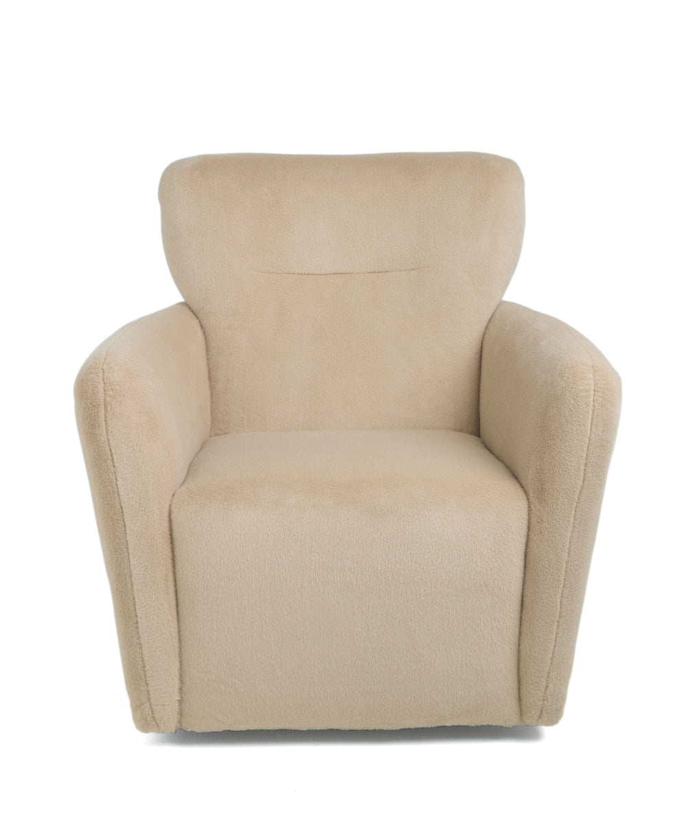 Mamas &amp; Papas Settle Nursing Chair - Almond Sherpa