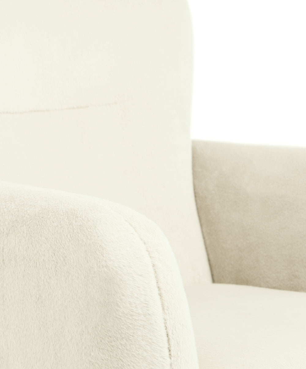 Mamas &amp; Papas Settle Nursing Chair - Feather Sherpa