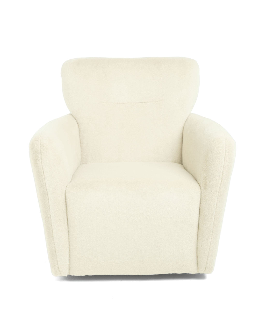 Mamas &amp; Papas Settle Nursing Chair &amp; Stool - Feather Sherpa