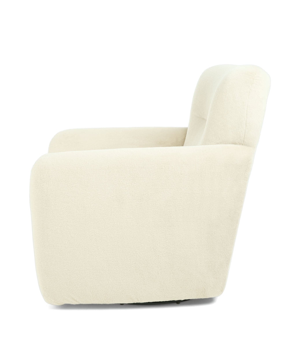 Mamas &amp; Papas Settle Nursing Chair &amp; Stool - Feather Sherpa