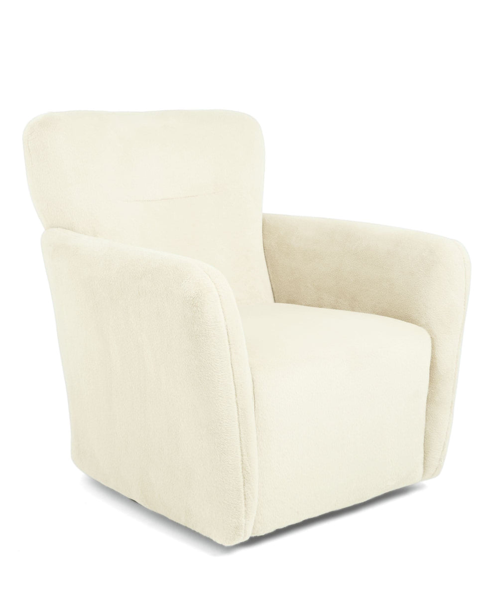 Mamas &amp; Papas Settle Nursing Chair &amp; Stool - Feather Sherpa