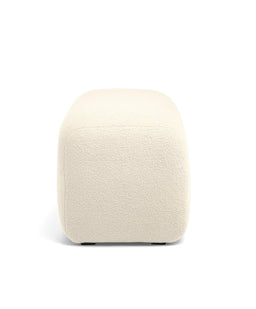 Mamas & Papas Settle Swivel Nursing Chair & Stool - Off White Boucle