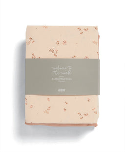 Mamas & Papas Sheets Cotbed Fitted Sheets (2 Pack) - Wildflower