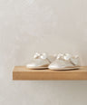 Mamas & Papas Shoes & Booties Bow Pram Shoes - Gold