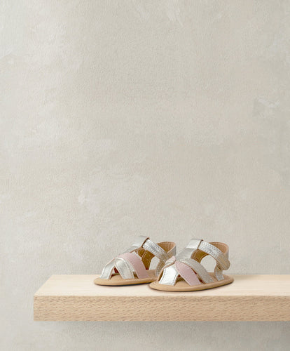 Mamas & Papas Shoes & Booties Gold Metallic Sandals