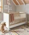 Mamas & Papas Single Bed Harwell Cotbed - White