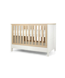 Mamas & Papas Small Cotbeds Harwell Convertible Cot - White/Natural