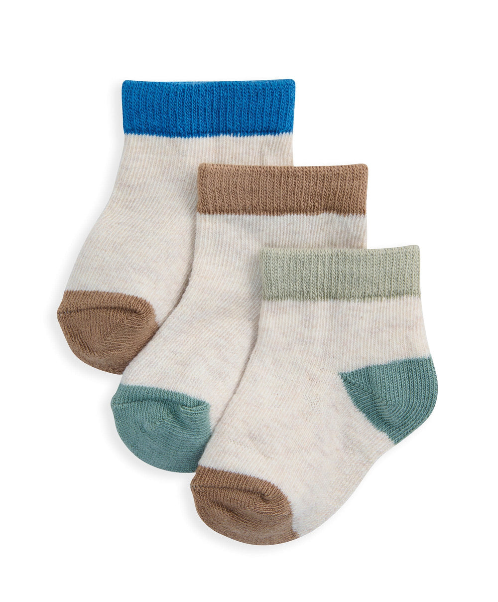 Mamas &amp; Papas Socks &amp; Tights Mixed Colour Socks (Pack of 3)