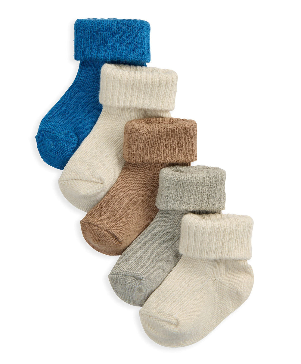Mamas &amp; Papas Socks &amp; Tights Mixed Colour Socks (Pack of 5)