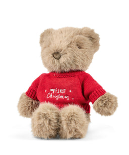 Mamas & Papas Soft Toy - Xmas Bear 2026 PERSONALISABLE