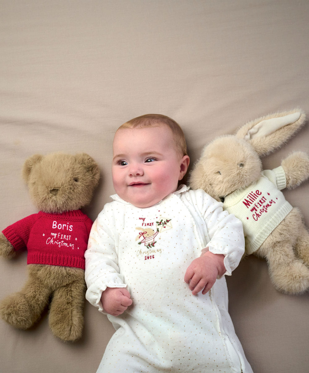 Mamas &amp; Papas Soft Toys Christmas Soft Toy - Millie Bunny