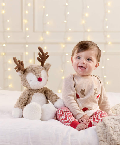 Mamas & Papas Soft Toys Reindeer Soft Christmas Toy