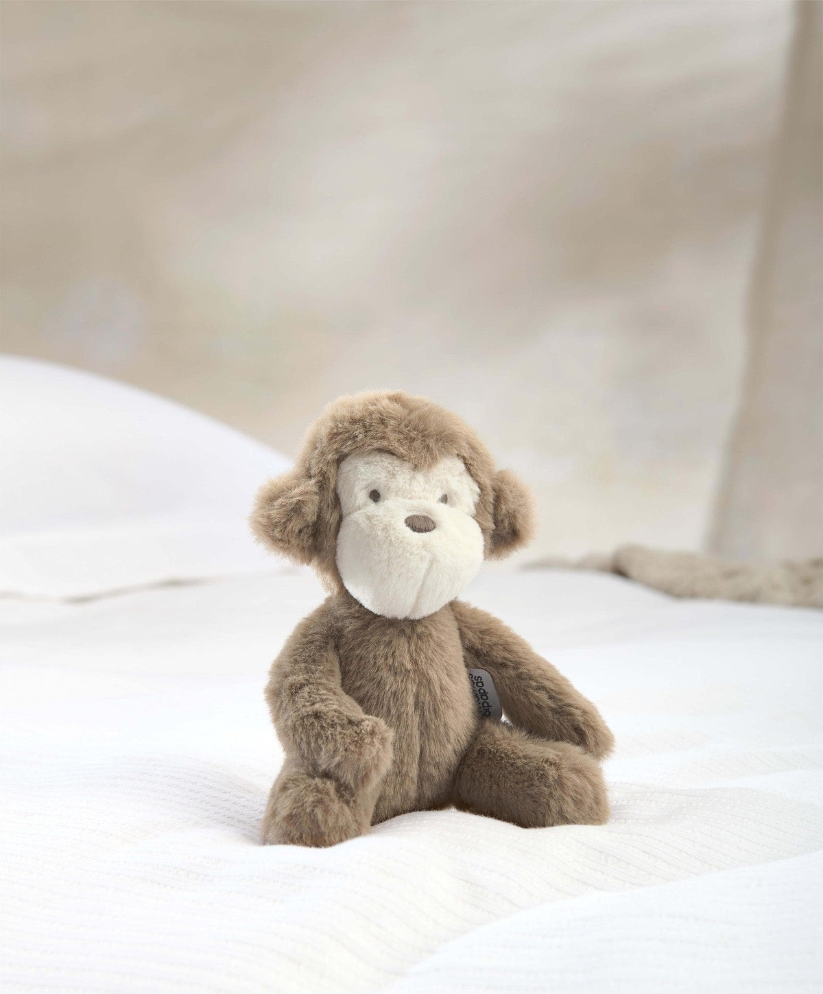Mamas & Papas Soft Toys Soft Toy - Small Beanie Monty Monkey