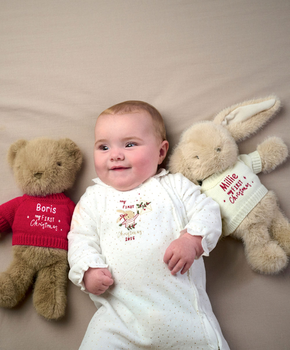 Mamas &amp; Papas Soft Toys Soft Toy - Xmas Bunny 2026