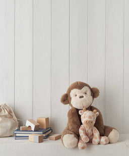 Mamas & Papas Soft Toys Welcome to the World Large Soft Toy - Monty Monkey