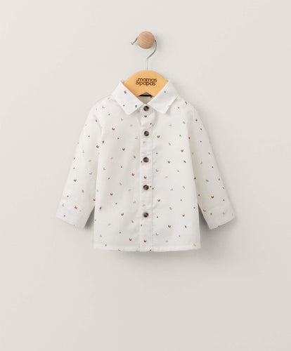 Mamas & Papas Squirrel All Over Print Shirt