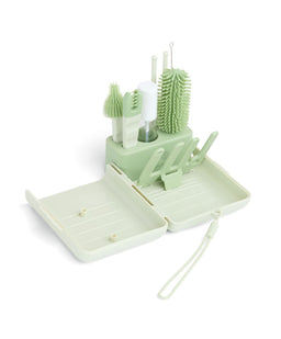 Mamas & Papas Sterilisers Travel Bottle Cleaning Set - Eucalyptus