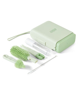 Mamas & Papas Sterilisers Travel Bottle Cleaning Set - Eucalyptus