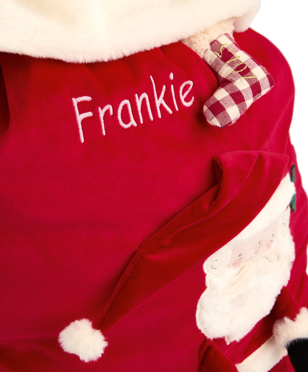 Mamas &amp; Papas Stockings HO HO HO Santa Sack - Red