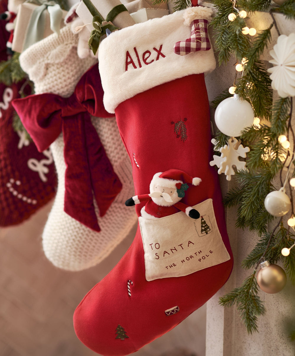 Mamas &amp; Papas Stockings Santa Christmas Stocking