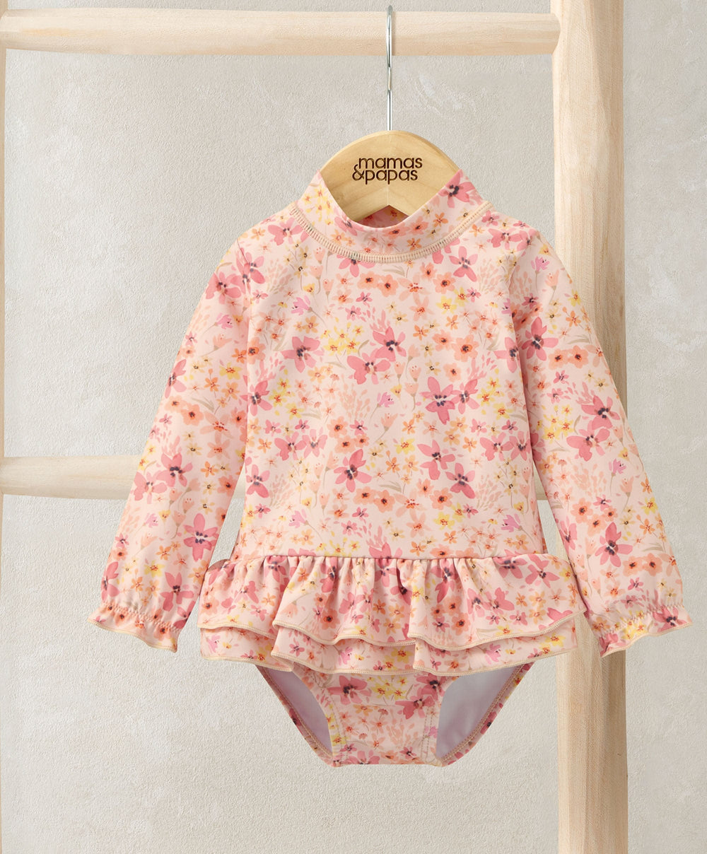 Mamas &amp; Papas Swimwear Floral Swimsuit