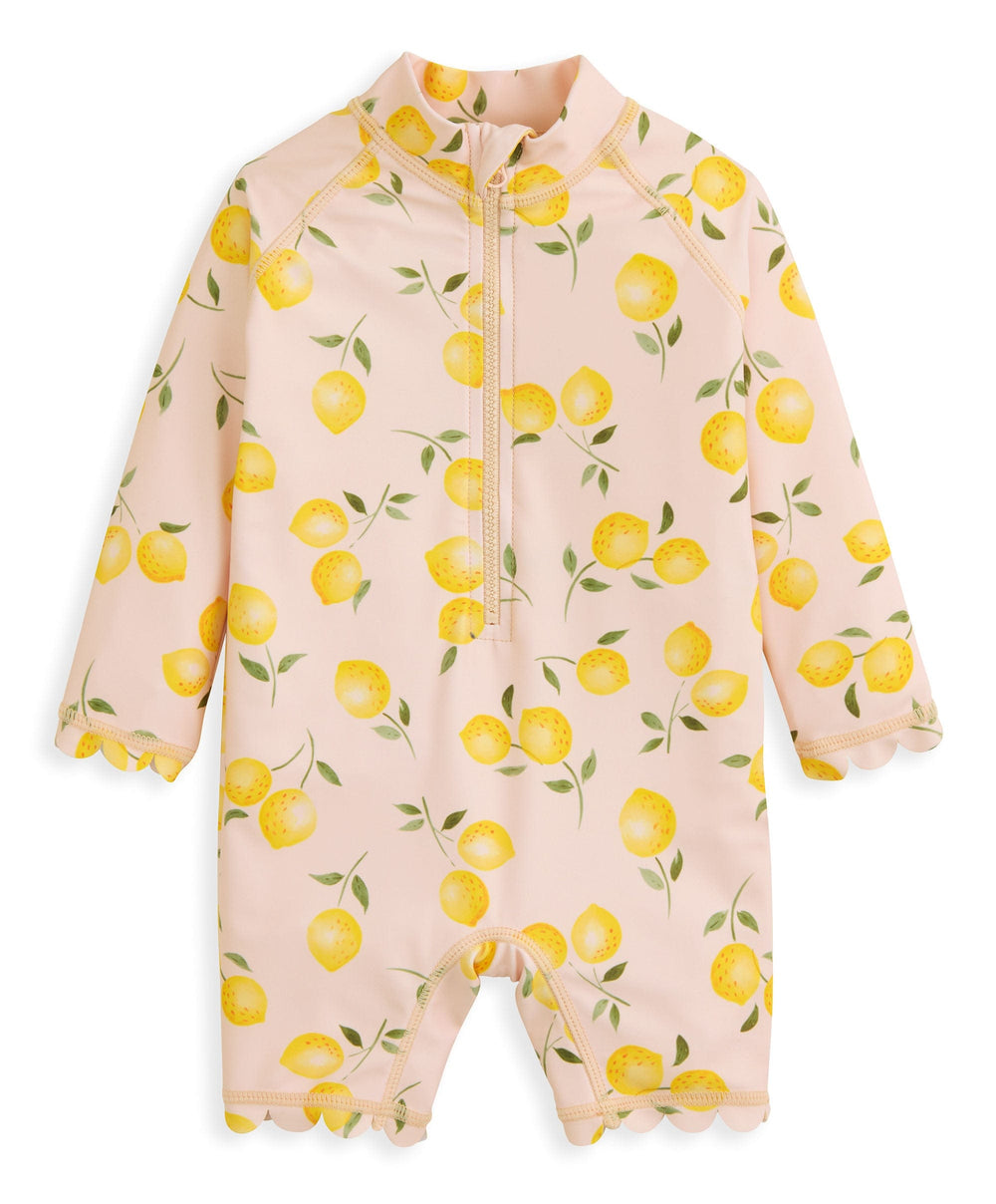 Mamas &amp; Papas Swimwear Lemon Print Rashsuit