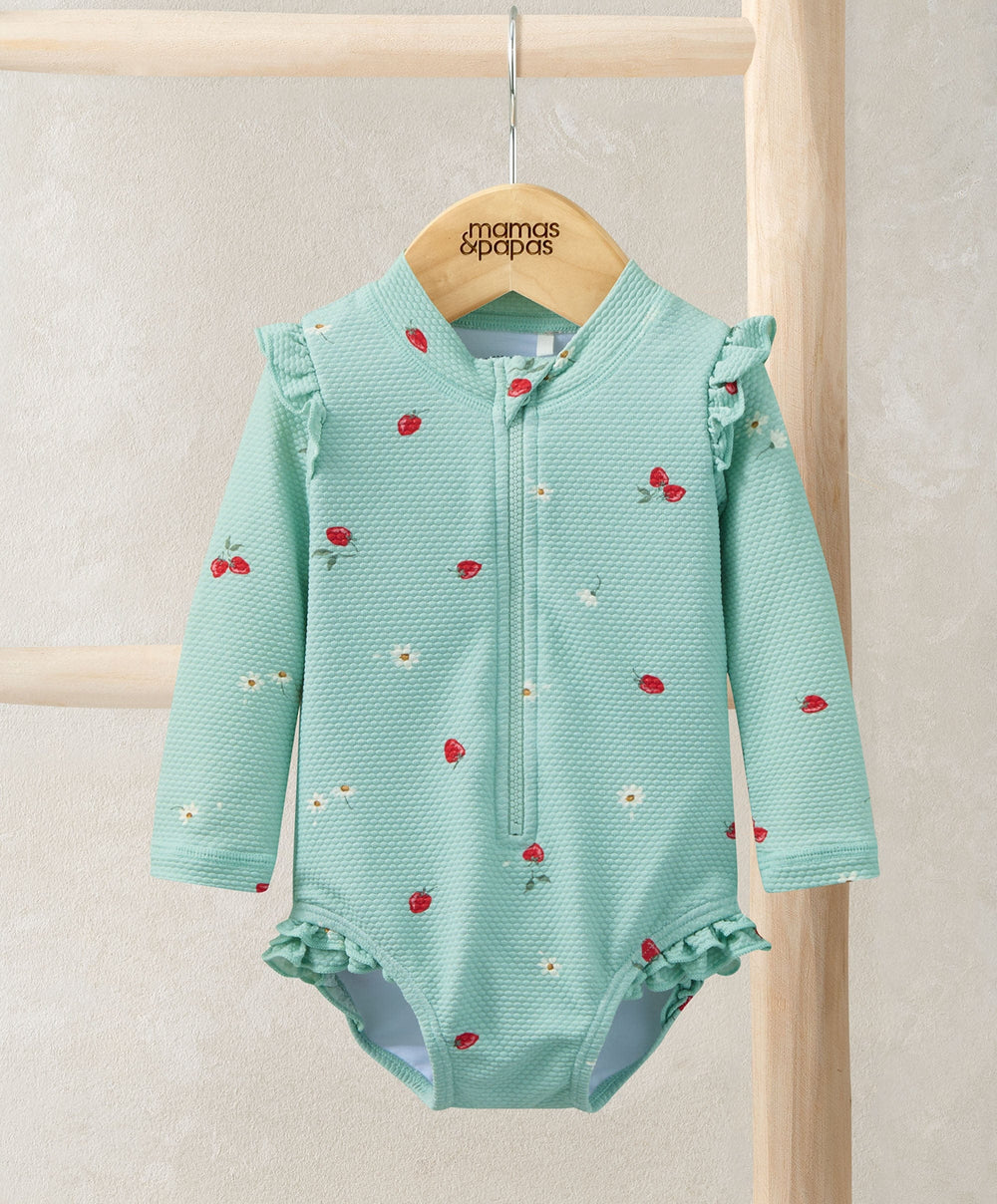 Mamas &amp; Papas Swimwear Strawberry Swimsuit