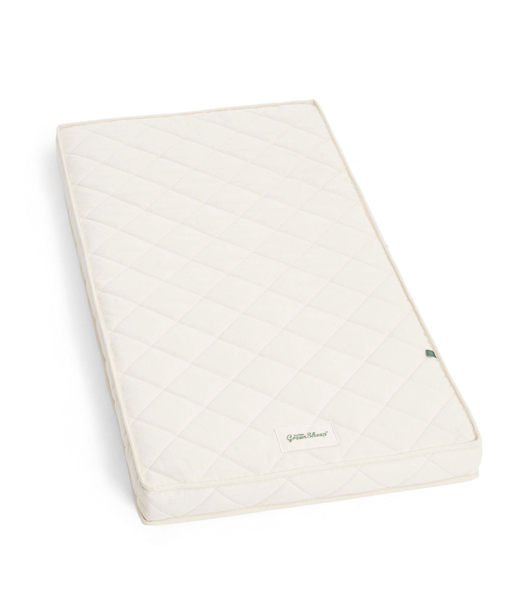 Mamas &amp; Papas The Little Green Sheep Natural Sprung Cot Bed Mattress
