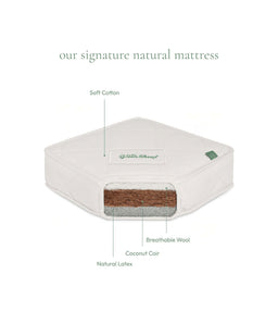 Mamas & Papas The Little Green Sheep Natural Twist Cot Bed Mattress
