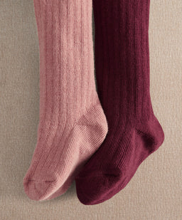Mamas & Papas Tights Pink Tights ( Pack of 2)