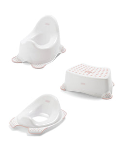Mamas & Papas Toilet Training Essentials Bundle (3 Pieces) - Blossom Pink