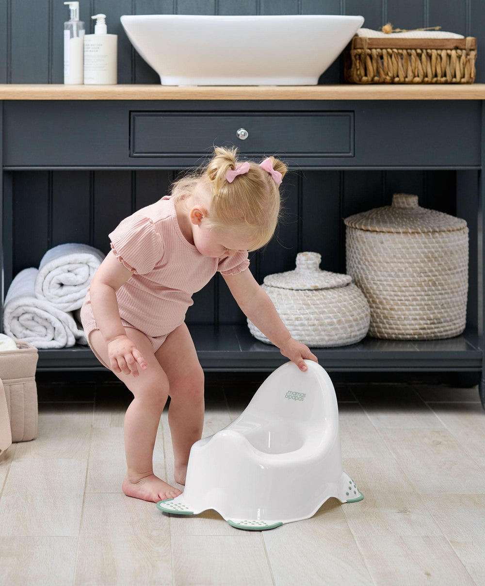 Mamas &amp; Papas Toilet Training Essentials Bundle (3 Pieces) - Eucalyptus