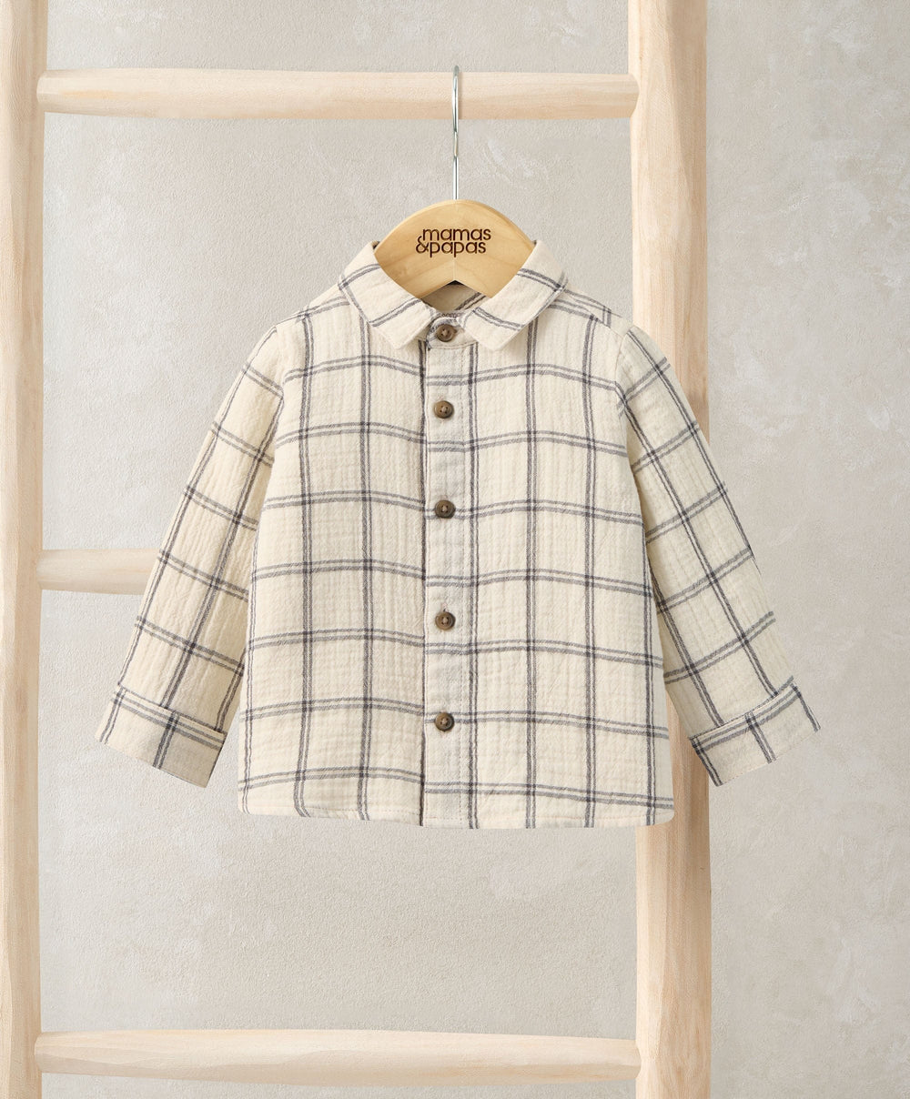 Mamas &amp; Papas Tops &amp; Shirts Check Shirt