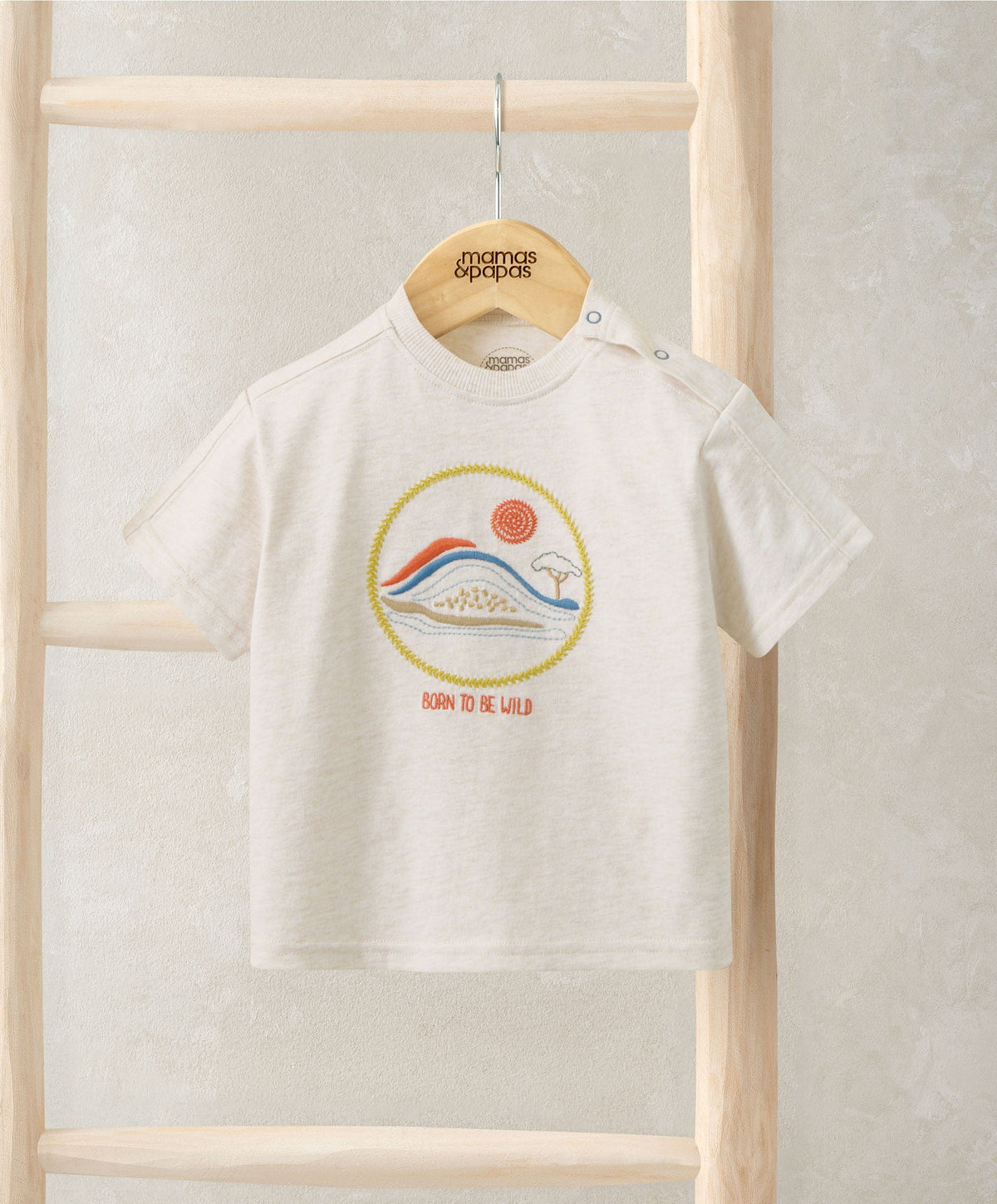 Mamas & Papas Tops & Shirts Embroidered T-Shirt