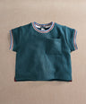 Mamas & Papas Tops & Shirts Rib Collar T-Shirt