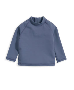 Mamas & Papas Tops & Shirts Ribbed Rash Top Swimwear - Blue