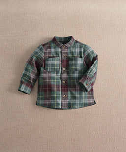 Mamas & Papas Tops & Shirts Woven Checkered Shirt